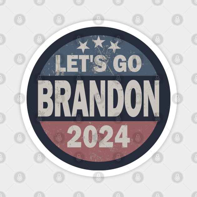 Let's Go Brandon 2024 Magnet by Etopix